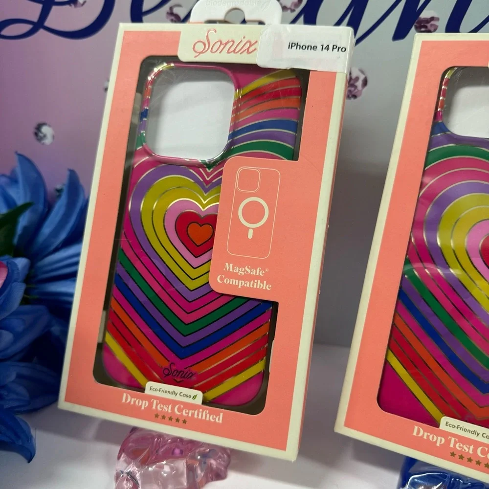 🩷SALE SONIX HEARTS PHONE CASE
